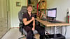 Monatelang tüftelte Matteo Schröpfer an seinem Schreibtisch an „EduLinked“ und fand trotzdem Zeit für Fitnessstudio, YouTube, Schule und Co.