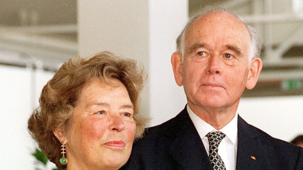 Viel in der DDR unterwegs: Aachener Kunstsammlerehepaar Irene und Peter Ludwig 1995