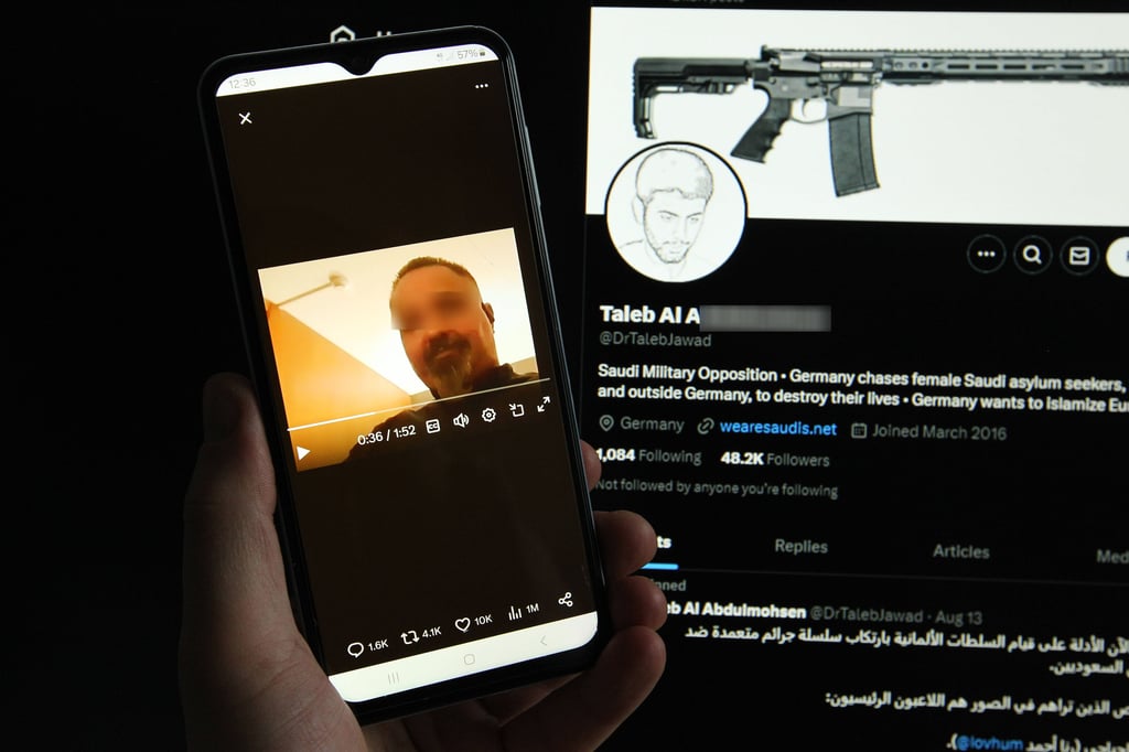 Auf einem Laptop wurde der X-Account von Taleb Al-Abdulmohsen, dem mutmaßlichen Attentäter vom Weihnachtsmarkt in Magdeb