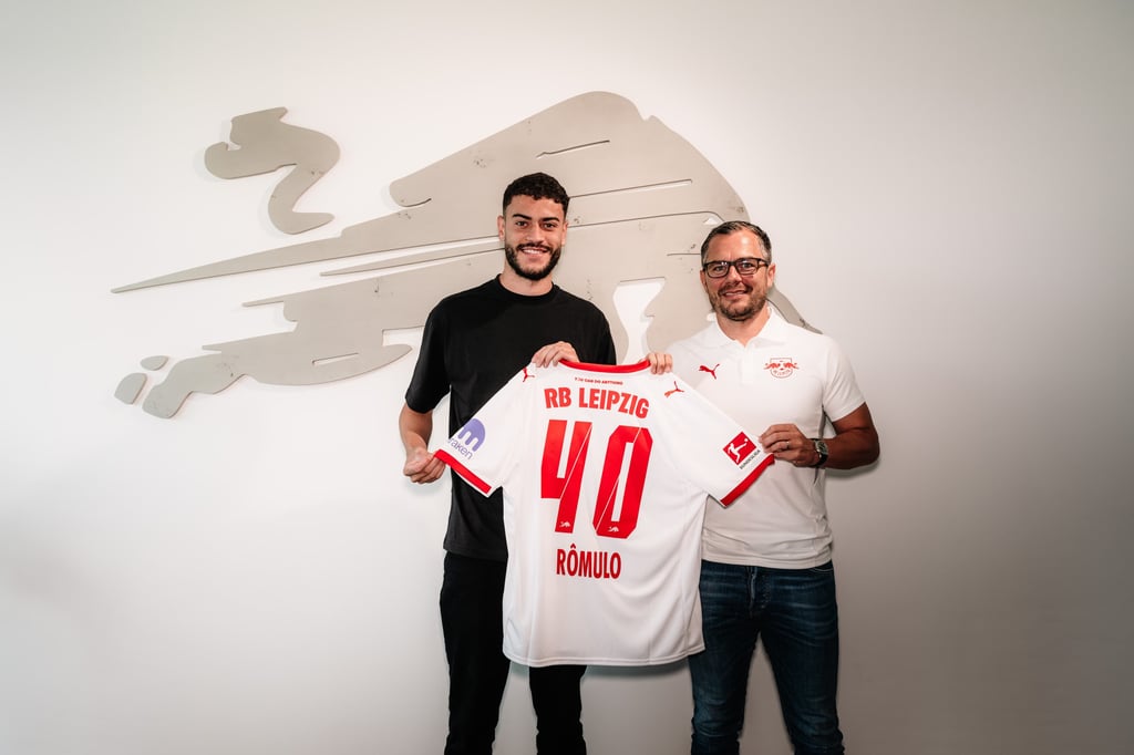 Romulo ist jetzt Spieler von RB Leipzig.