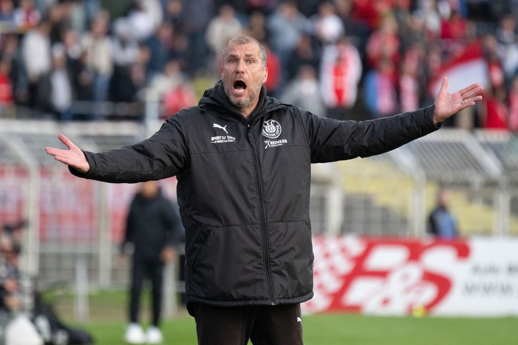 Leipzigs Trainer Jochen Seitz spielte einst selbst für Schalke.