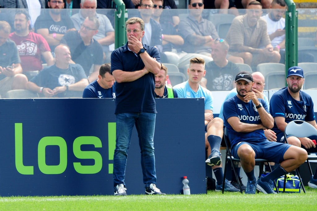 Kann nicht zufrieden sein: VfL-Coach Dieter Hecking.