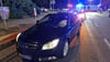 Unfall B91 Merseburg. Hier wurde eine Person von einem Auto erfasst.