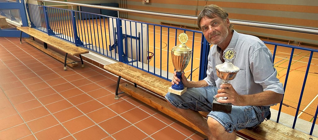 Sportlehrer Jens Pannier aus Kemberg organisiert seit Jahrzehnten den Tag des Sports und freut sich auf viele Teilnehmer.