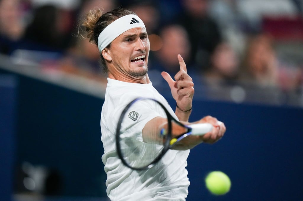 Alexander Zverev steht nach einem starken Auftritt im Halbfinale des ATP-Turniers in Cincinnati.