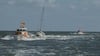 Seenotretter im Einsatz auf der Nordsee – vor Baltrum brachten sie zwei Segler in Sicherheit.