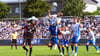 Jordan Torunarigha (li) und der HSV sehen ganz schlecht aus