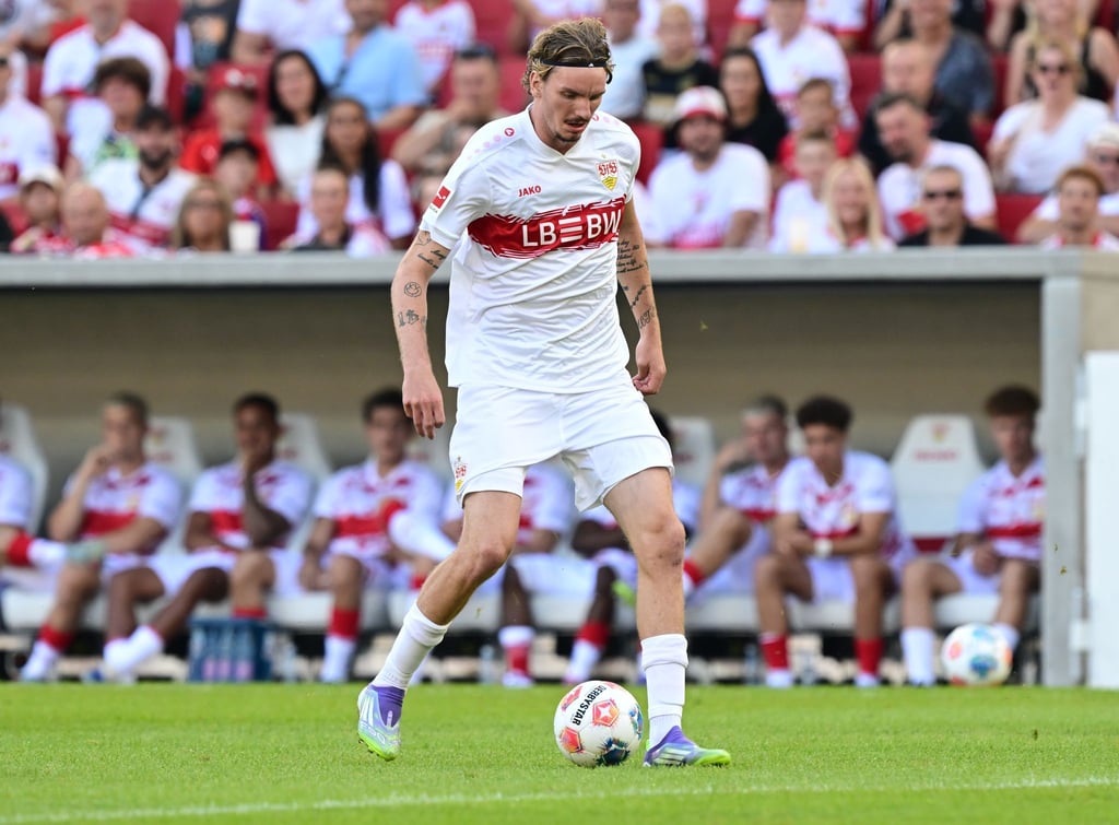 Beim Supercup im Blickpunkt: Stuttgarts Stürmer Nick Woltemade.