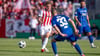 Lotte verteidigte gegen den Bundesligisten eng und kompakt.