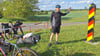 Bei einer Fahrradtour durch den Harz hat Norbert Schmidt  einen Herzinfarkt erlitten.