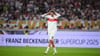Nick Woltemade blieb im Supercup gegen seinen Wunschverein FC Bayern ohne Treffer.