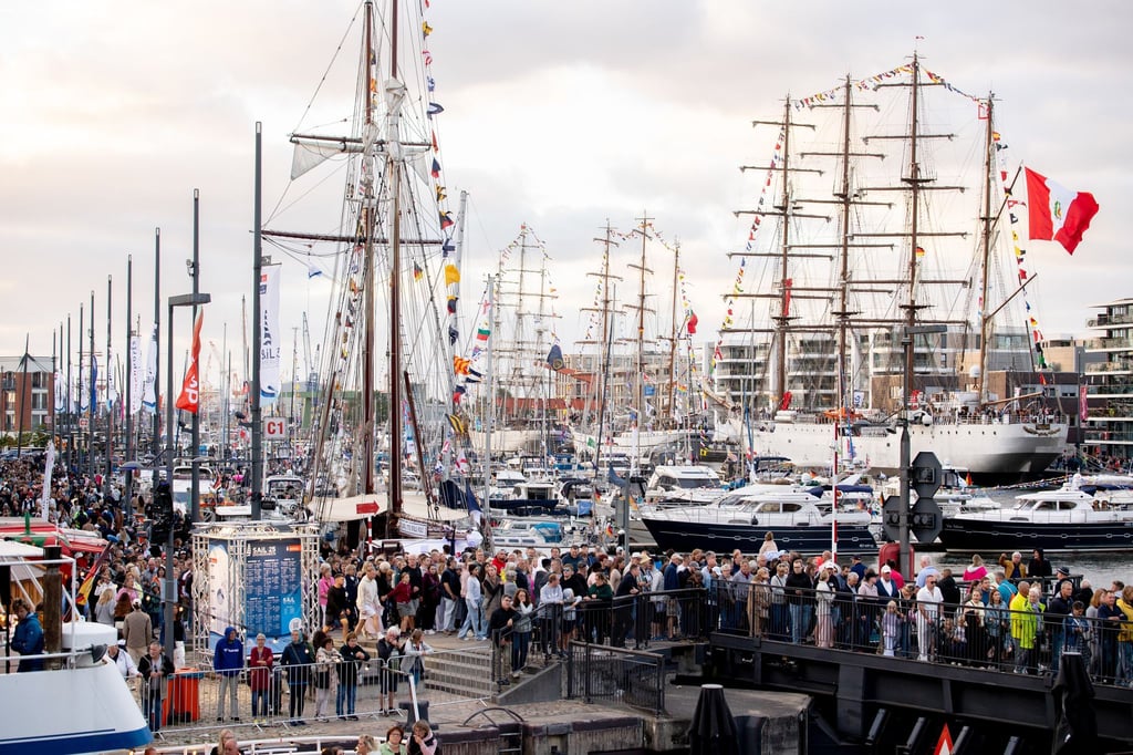 Mehr als 1,2 Millionen Menschen habe die „Sail“ in Bremerhaven besucht.