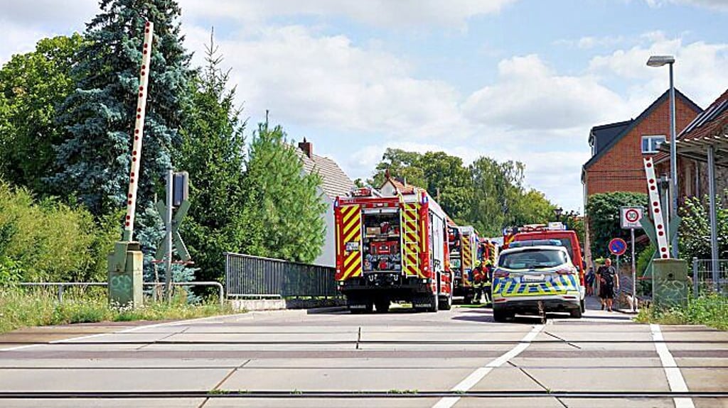 Kellerbrand in der Kleinen Gartenstraße.