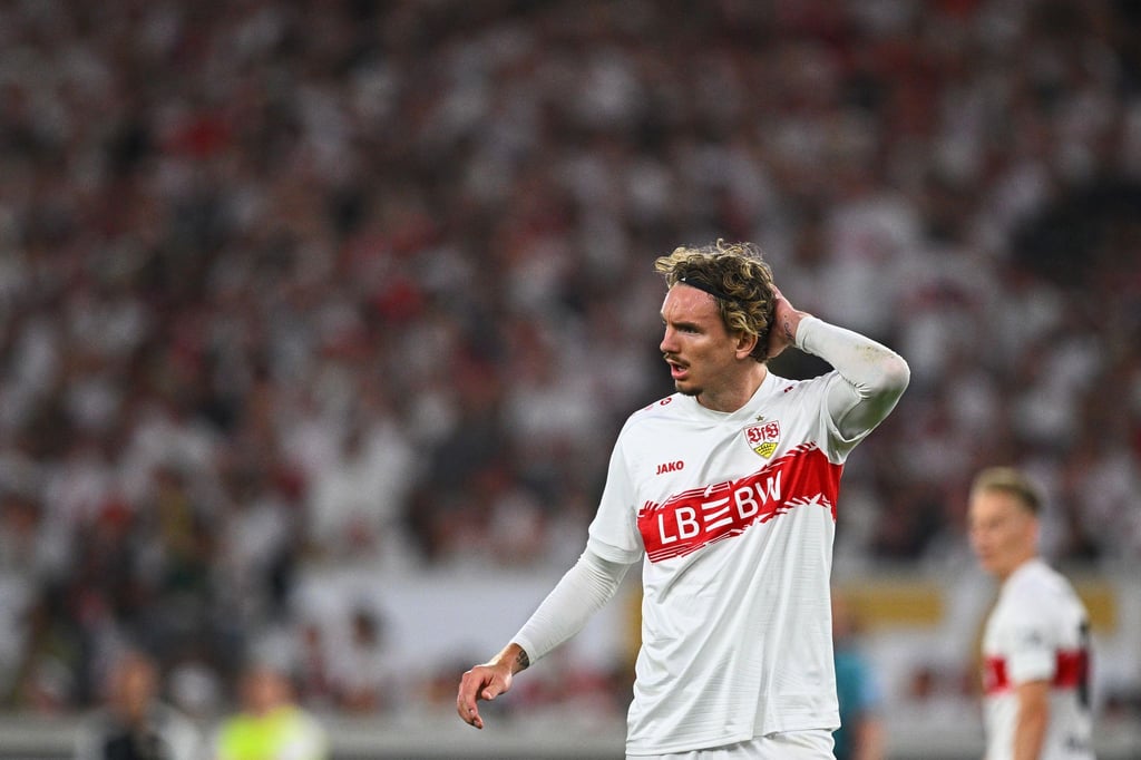 Stand beim Supercup im Fokus: Stuttgarts Stürmer Nick Woltemade.