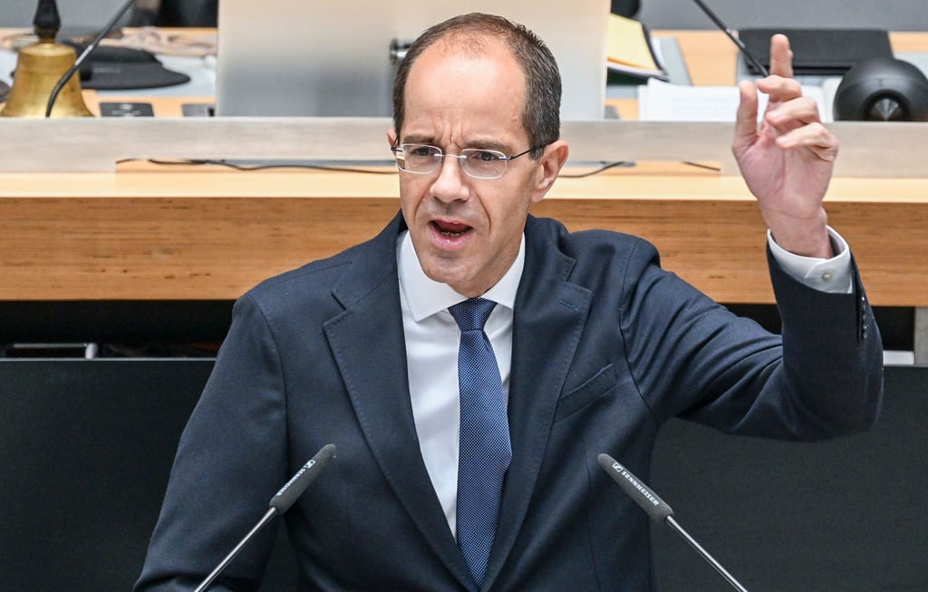 Christian Gräff (CDU) hielt im Berliner Landesparlament oft kämpferische Reden. (Archivbild)