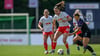 Kreuzband gerissen: RB-Sommerzugang Diana Nemeth, hier im Test gegen Slavia Prag