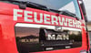 Ein Fahrzeug der Merseburger Feuerwehr - unzählige Male mussten die Kamerade ausrücken.