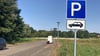 Die Parkplätze sind nur für Pkw vorgesehen.