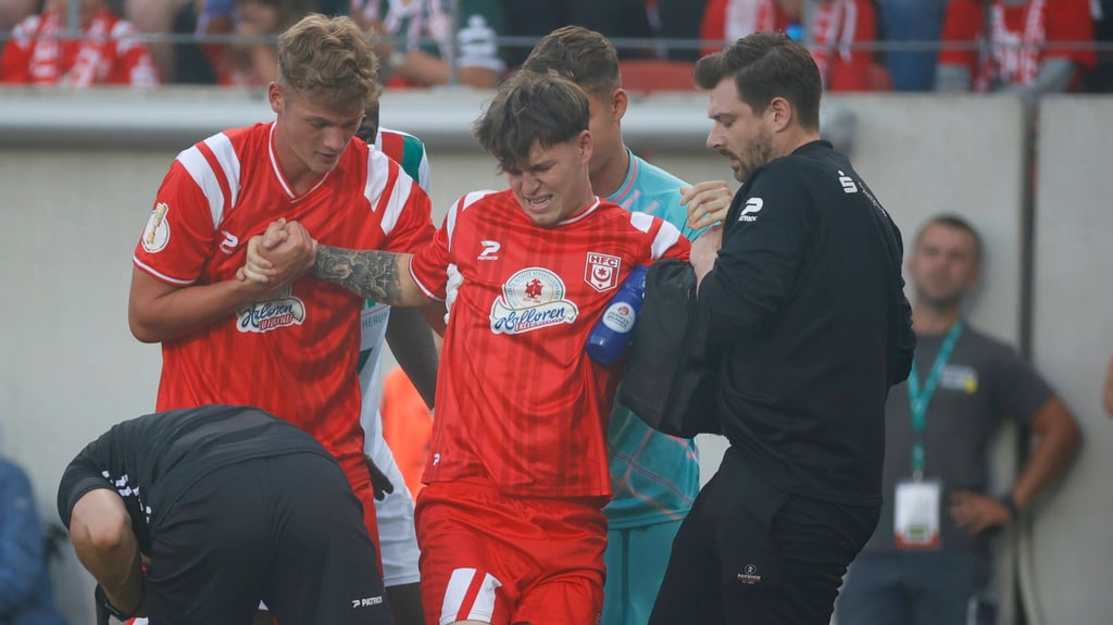 Elias Lorenz wird dem HFC monatelang fehlen. Reagiert der Verein darauf?