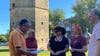 Im Burchardikloster Halberstadts gibt es am Wochenende 23./24. August gleich zwei Veranstaltungen in Hof und Garten: Neben dem Mantra-Konzert findet auch der Ukraine-Tag statt. Hier besprechen die Organisatoren letzte Details.