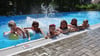 Auch Familie Werner aus Hamburg genoss die Zeit im Wolfsberger Freibad. Die Familie verbrachte  in der  Region ihren Sommerurlaub. Allerdings sorgen das Bad und das in Grillenberg für großes Koch in der Kasse. 