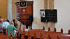 Blick in den Inennraum von St. Vitus in  Kloster Gröningen. 