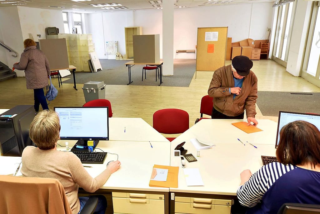 Das Erdgeschoss des Ladens in der Wallstraße wurde bisher auch als Wahlbüro genutzt.