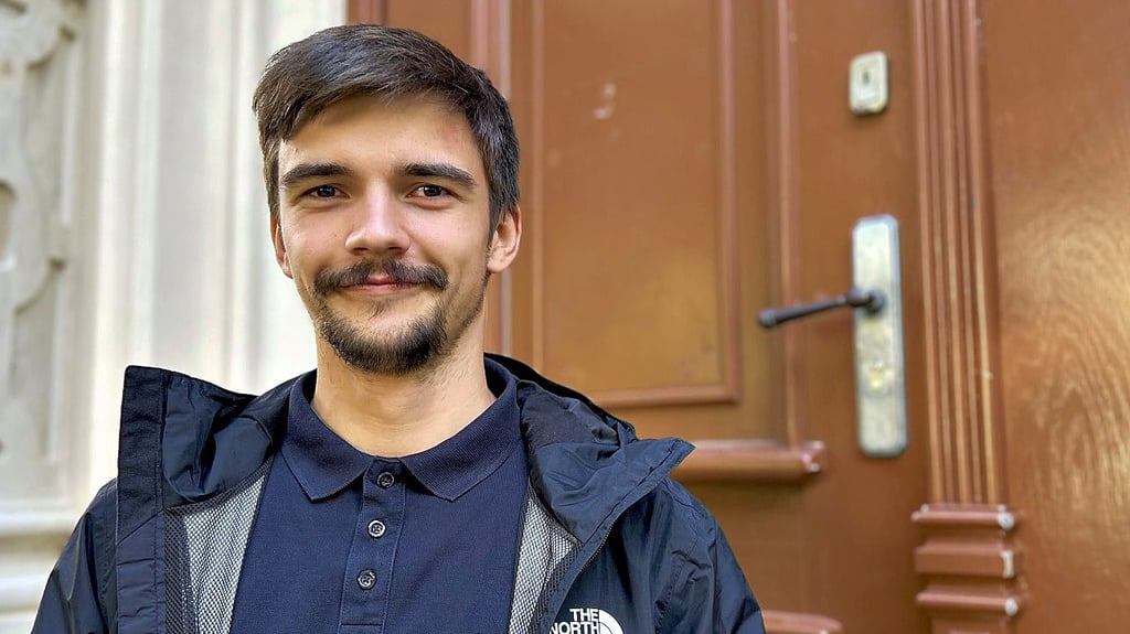 Erst Schüler, nun Lehrer: Justin Fröhling unterrichtet bereits als Student Physik am Ascherslebener Stepahenum.