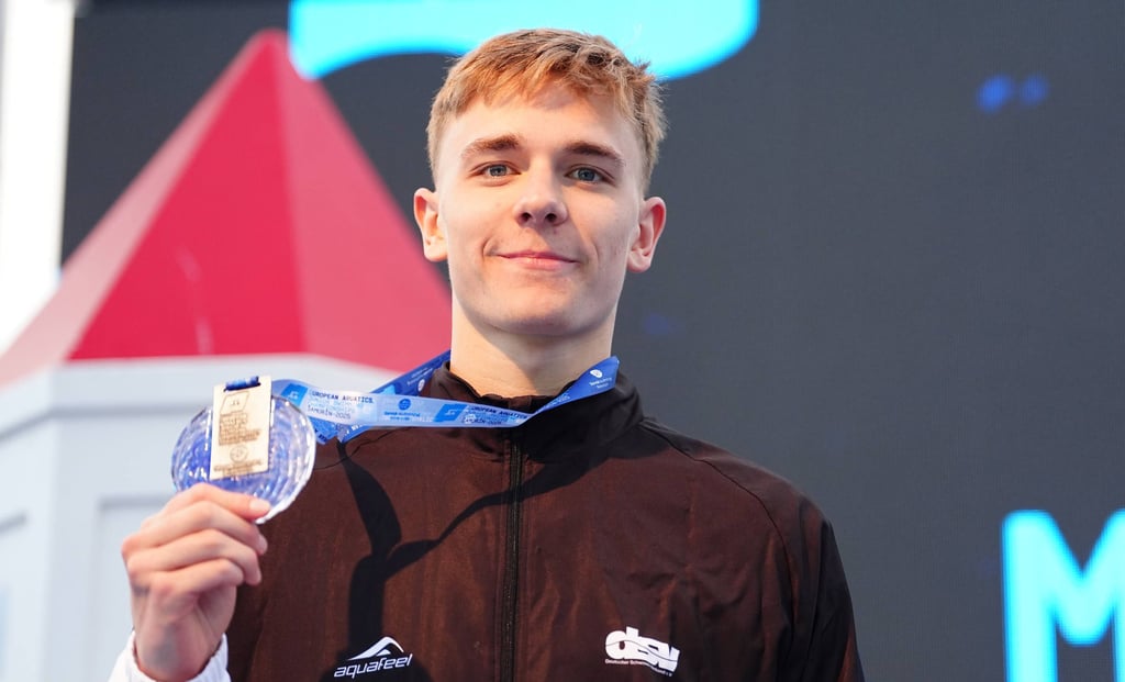 Johannes Liebmann will wie bei der JEM nun auch in Otopendi glänzen. Über 400 Meter Freistil hat er das Podest noch verpasst.