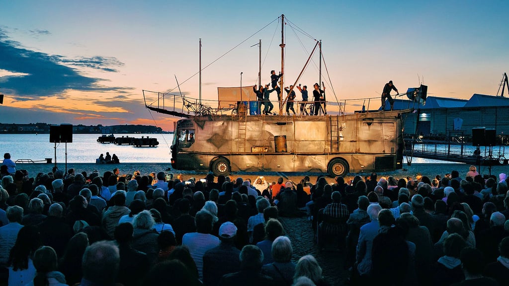 Moby Dick Aufführung der Freien Bühne Wendland - hier in Wismar 2022.