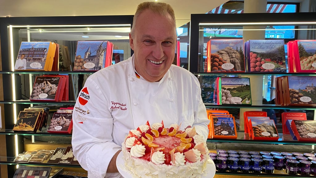 Das Café am Markt in Wernigerode von Konditormeister Michael Wiecker ist vom „Feinschmecker“ als das beste in ganz Sachsen-Anhalt ausgezeichnet worden.
