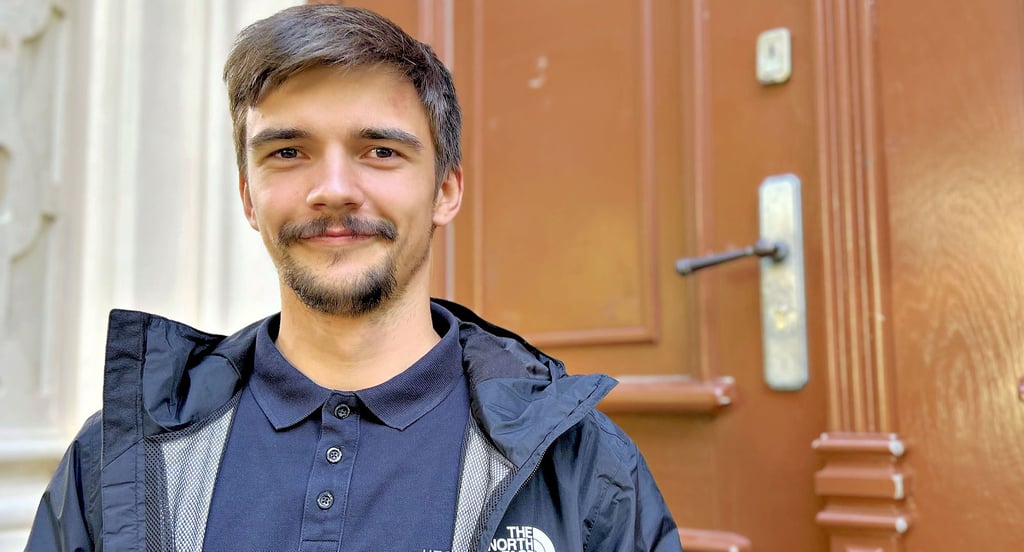 Erst Schüler, nun Lehrer: Justin Fröhling unterrichtet Physik.