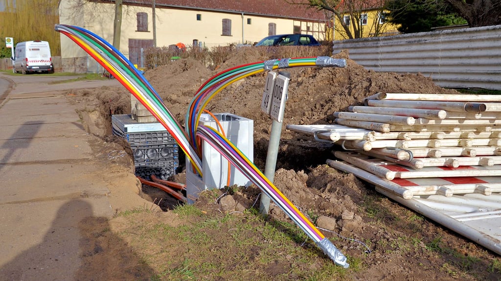 Insgesamt über zwei Millionen Euro investierte der Internetanbieter MDDSL in den Ausbau des Glasfasernetzes in Schwaneberg und Osterweddingen.