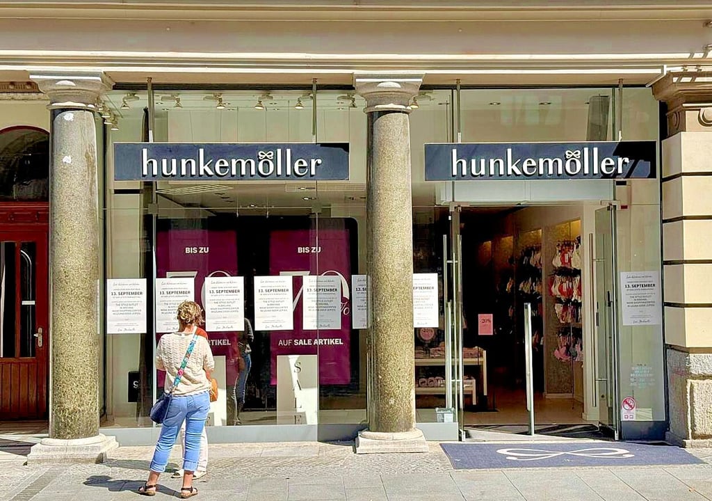 Bald geschlossen: die Hunkemöller-Filiale am Boulevard