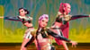 Im Netflix-Hit „KPop Demon Hunters“ geht es um die Band Huntrix - hier von links nach rechts: Zoey, Rumi und Mira.