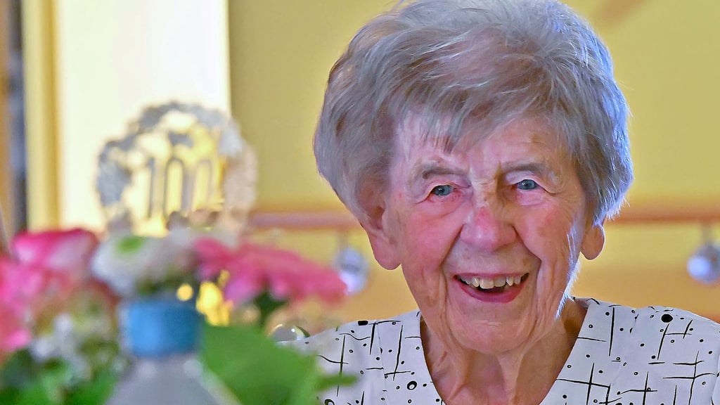 Helene Ziebis feierte am Montag ihren 100. Geburtstag.
