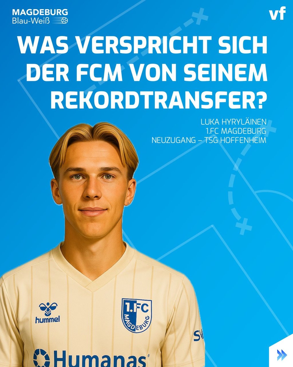 Was verspricht sich der FCM vom Transfer von Luka Hyryläinen?
