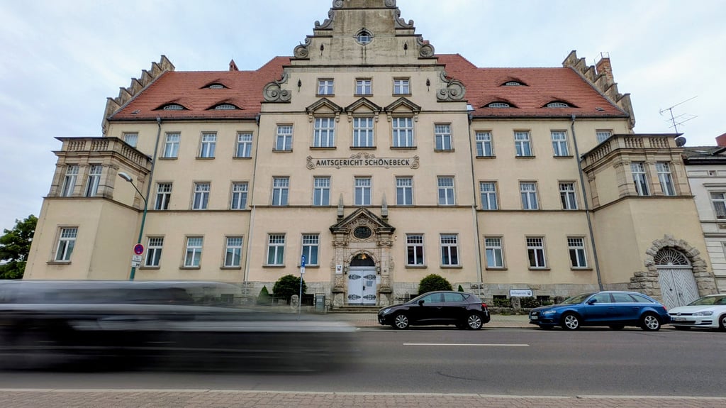Verhandlung im Amtsgericht Schönebeck.