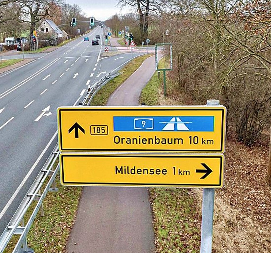 70 km/h sind am Mildenseer Kreuz erlaubt.
