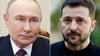 Kremlchef Putin hat hohe Hürden vor einer Begegnung mit dem Ukrainer Selenskyj aufgebaut. (Archivbild)