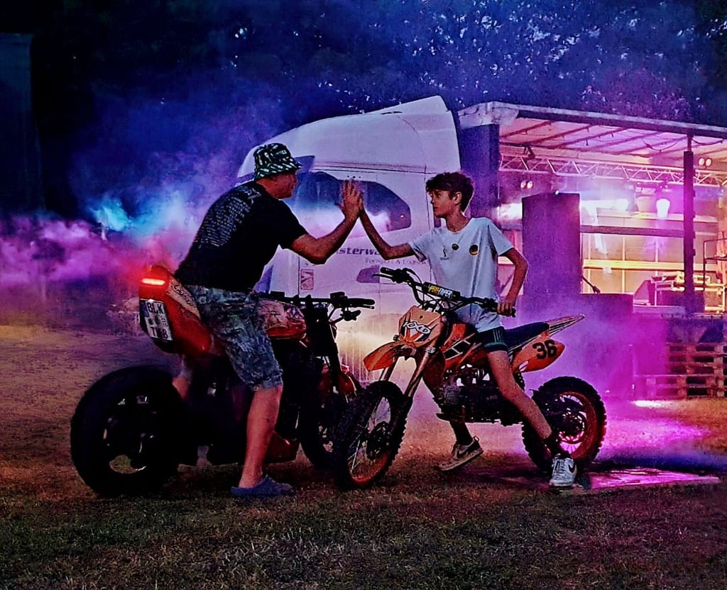 Am Wochenende steigt auf dem alten Sportplatz in Deuben das beliebte Bikertreffen.