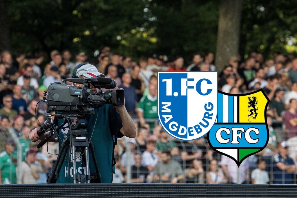 Das Spiel zwischen dem 1. FC Magdeburg II und dem Chemnitzer FC wird live übertragen.