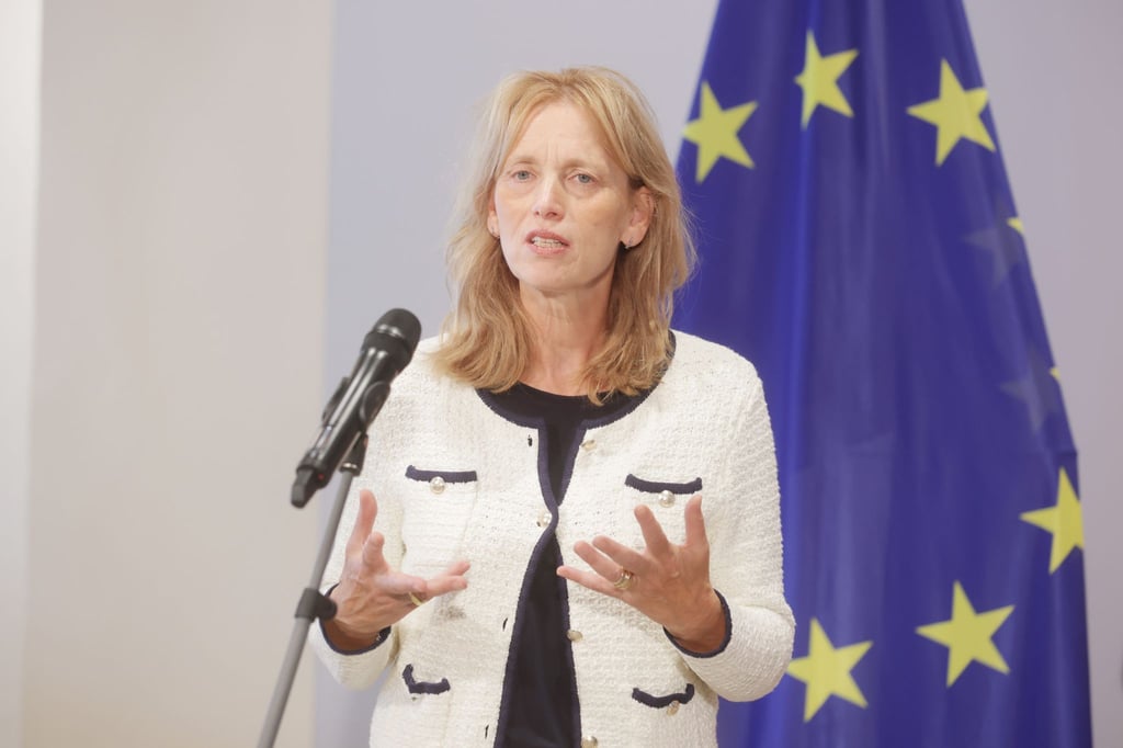 Bundesbildungsministerin Karin Prien (CDU) sieht im Einsatz von KI an Schulen Potenzial.
