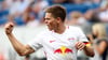 Kaiser-Faust: Dominik Kaiser nach seinem Tor zur Bundesliga-Premiere bei der TSG Hoffenheim.