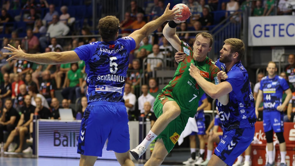 Im ersten Heimspiel nach der Geburt der Tochter war Felix Claar mit acht Toren zusammen mit Omar Ingi Magnusson bester Werfer des SC Magdeburg.