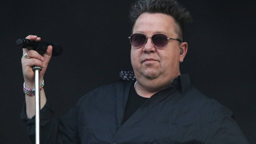 Prinzen-Sänger Sebastian Krumbiegel bei einem Konzert in Berlin.