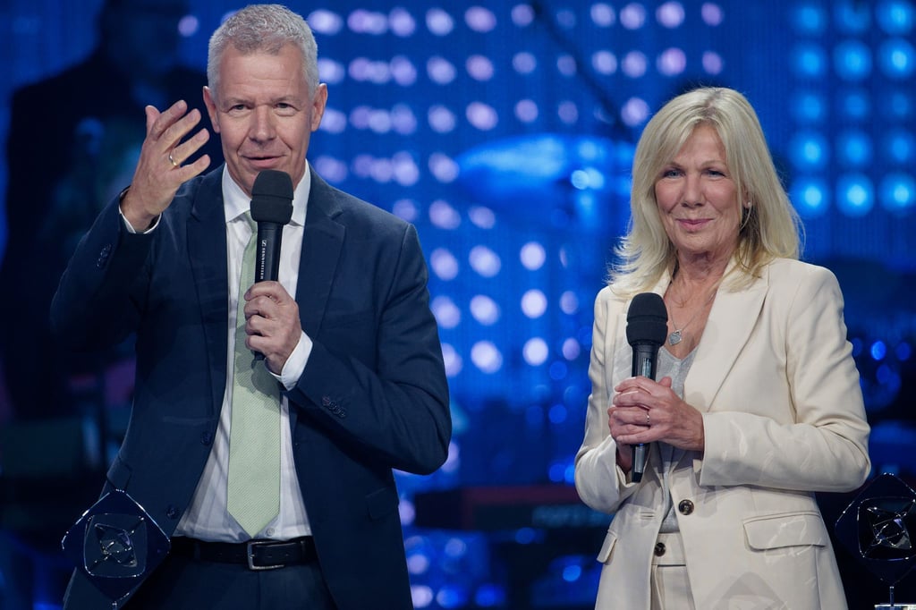 Bekamen beim Grimme-Preis in Marl (NRW) im April eine besondere Ehrung der Verleiher: Peter Kloeppel und Ulrike von der Groeben. (Archivbild)