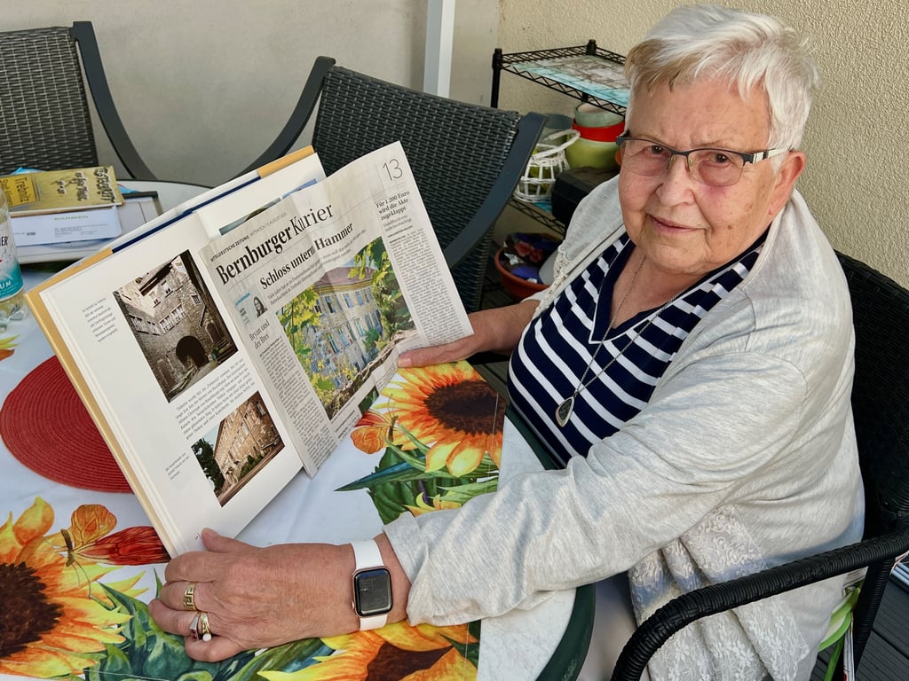Christa Kalbitz leitete mehr als 20 Jahre das Seniorenheim im Schloss Trebnitz.