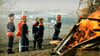Stolz: Die Jugendfeuerwehr darf das Osterfeuer hoch oben an der Warnsteder Mühle entzünden.