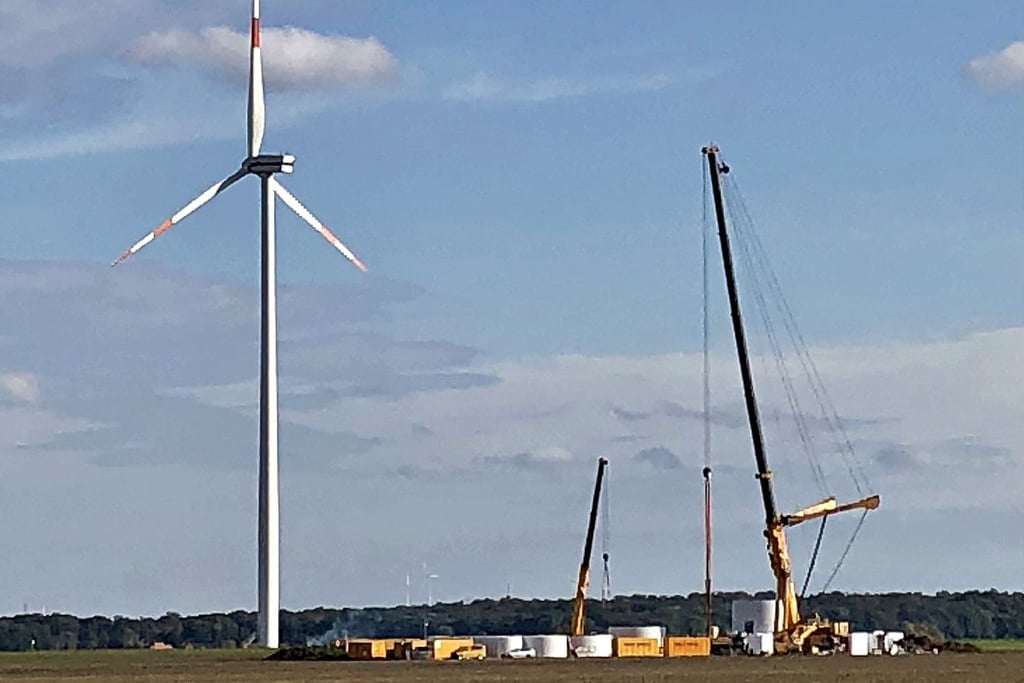Meineweh hat Erfahrungen in Sachen erneuerbare Energien. Im Windpark Meineweh wurden 2024 die Betontürme für drei neue Windkraftanlagen errichtet.